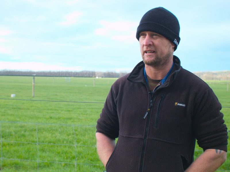 daniel bishop talks about numat surfacing at kaimanawa farm