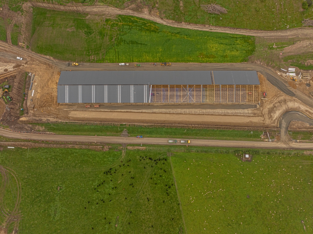 Willesden Farms composting barn final stage update