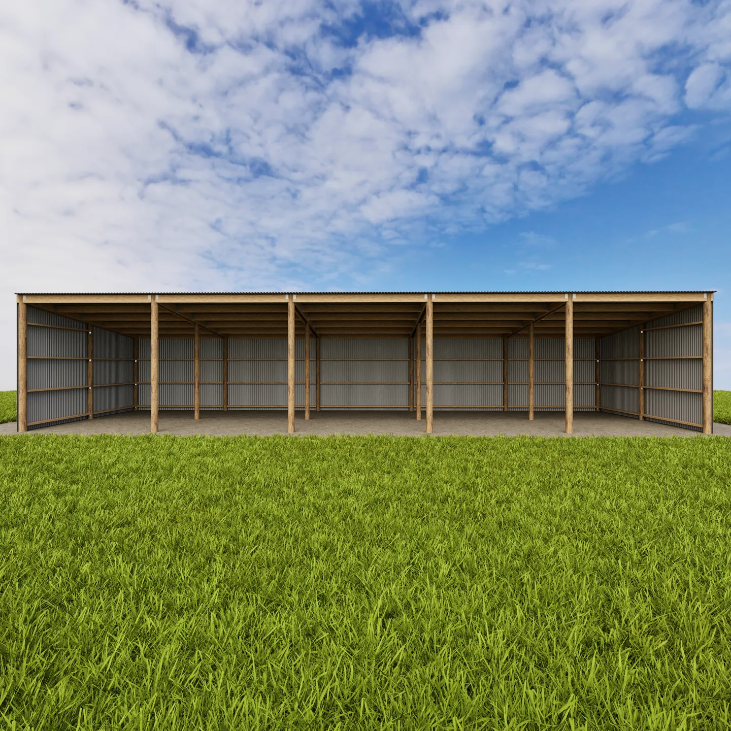 Farm Shed 5 Bay Kitset