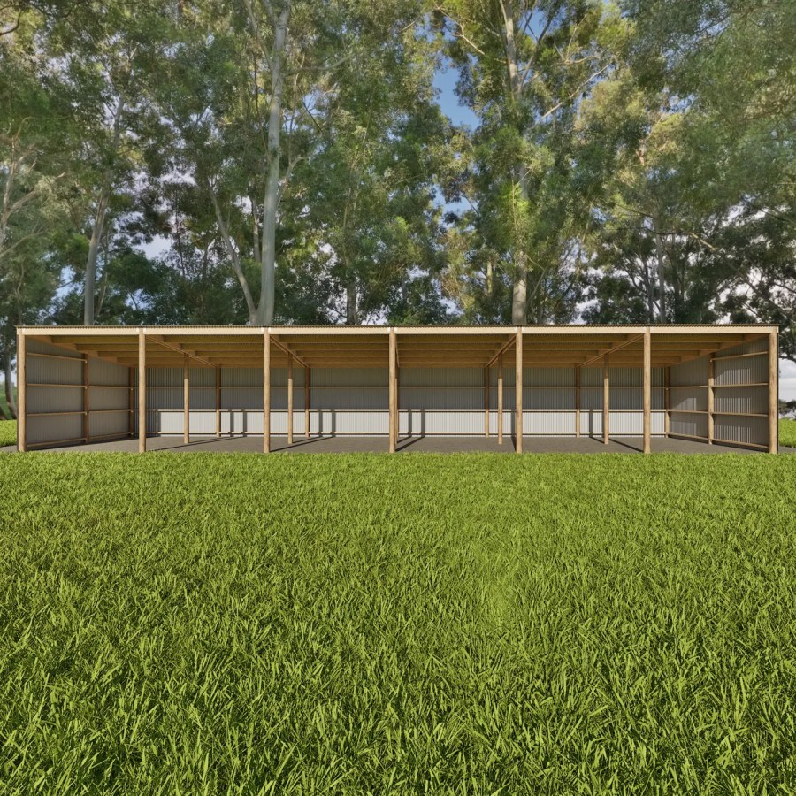 Farm Shed 6 Bay Kitset