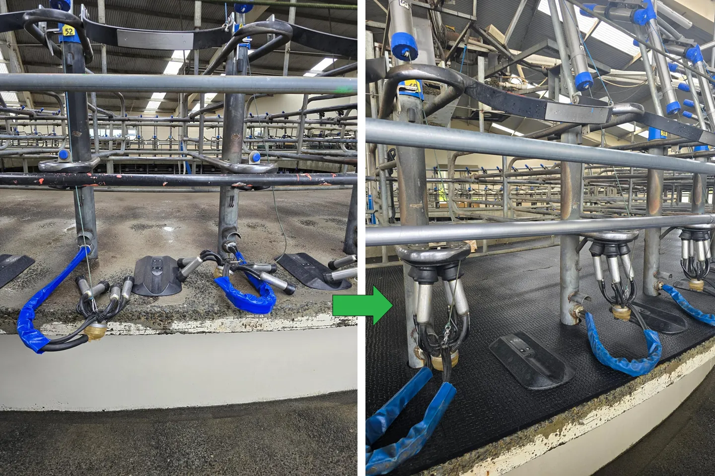 Rotary platform - Before & After