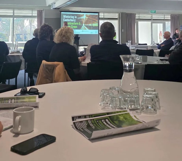 Wintering in Canterbury conference in Ashburton